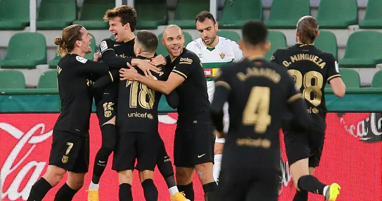 Barcelona deplasmanda kazandı!