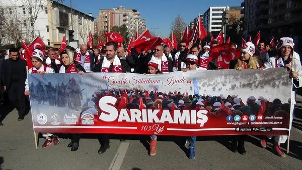 Yurdun dört bir yanında 'Sarıkamış' ruhu