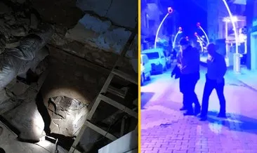 İzmir’de akılalmaz plan! Tarihi caminin yanında ev tuttu tünel kazdı!