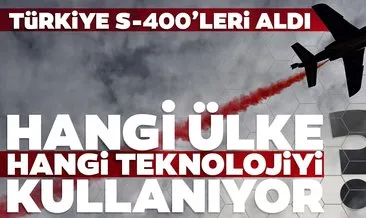 Türkiye Rusya’dan S-400’ü aldı! Peki, hangi ülke hangi teknolojiyi kullanıyor?
