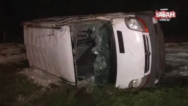 TEM Otoyolu'nda meydana gelen iki kazada 7 araç birbirine girdi | Video