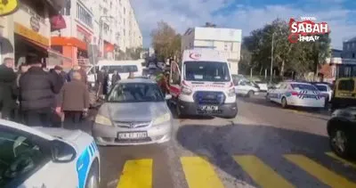 Sinop’ta kaygan yol kazaya neden oldu: 2 yaralı | Video