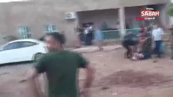 Mardin'de 1 kişinin öldüğü 10 kişinin yaralandığı kavganın görüntüleri ortaya çıktı! | Video