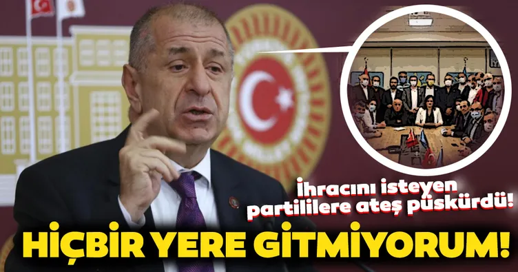 İhracı istenen İYİ Parti Milletvekili Özdağ: Bir yere gitmiyorum