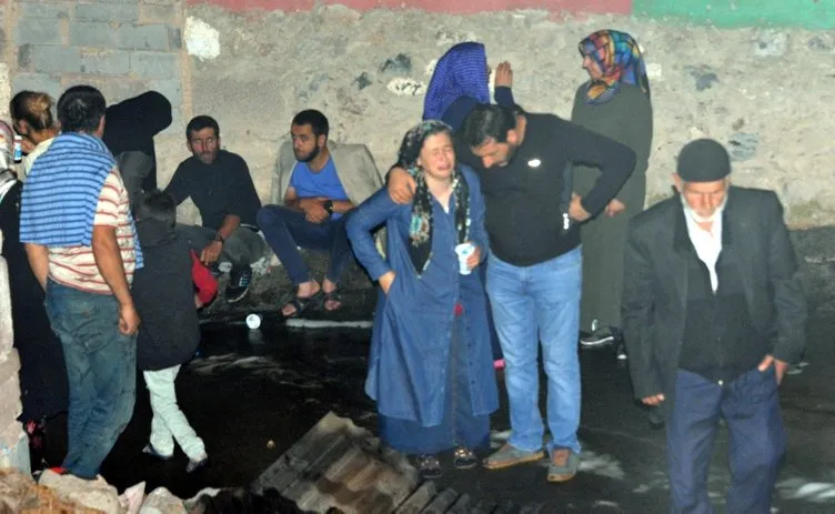 Erzurum’daki köy yangınında can pazarı yaşandı