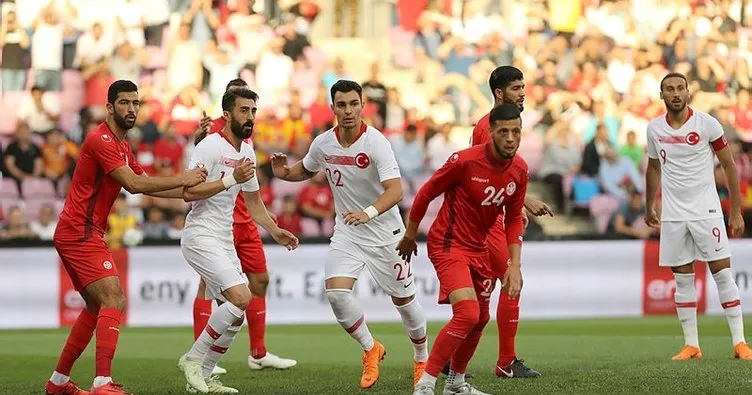Tunus - Türkiye maçında olaylar çıktı