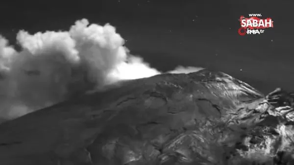 Popocatepetl Yanardağı’nda son 24 saatte 5 patlama | Video