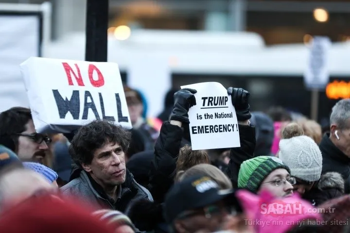 Trump, ‘Başkanlar Günü’nde protesto edildi!