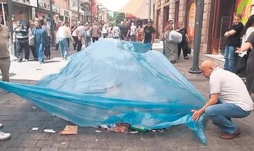 Rezaletten geriye bu görüntü kaldı