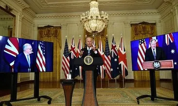 ABD, İngiltere ve Avustralya yeni bir güvenlik iş birliği kurdu