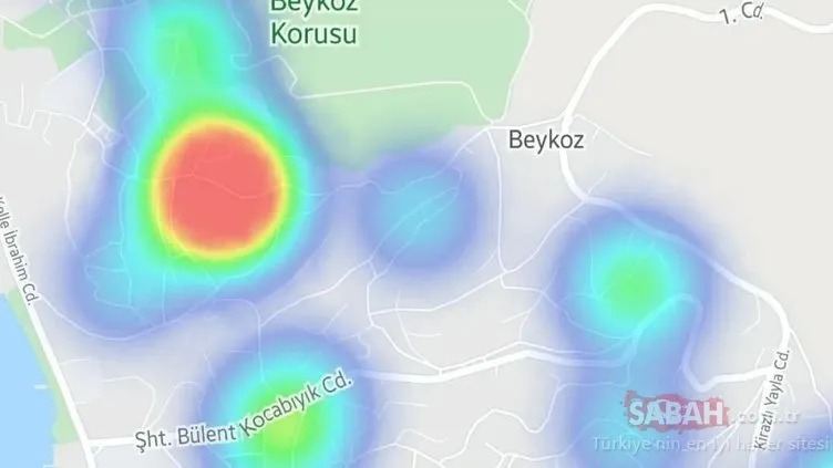 İstanbul'un HES haritası güncellendi! İşte İstanbul'da ilçe ilçe corona haritası