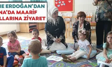 Emine Erdoğan Bosna Hersek’te Maarif okullarını ziyaret etti