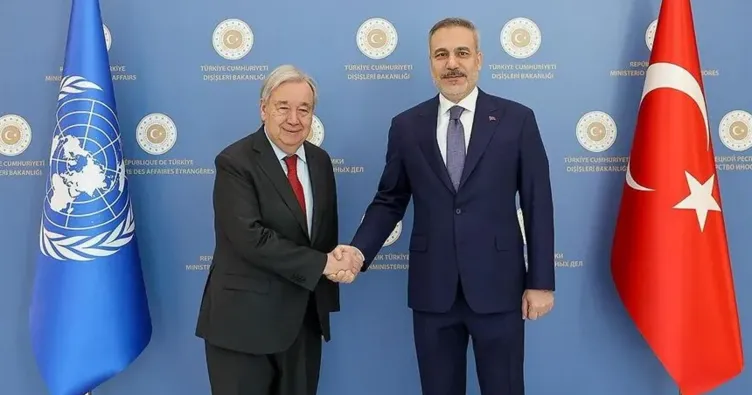Bakan Fidan ile BM Genel Sekreteri Guterres telefonda görüştü