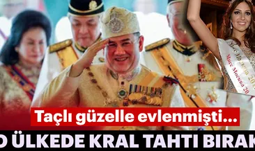 Malezya Kralı tahtı bırakıyor!