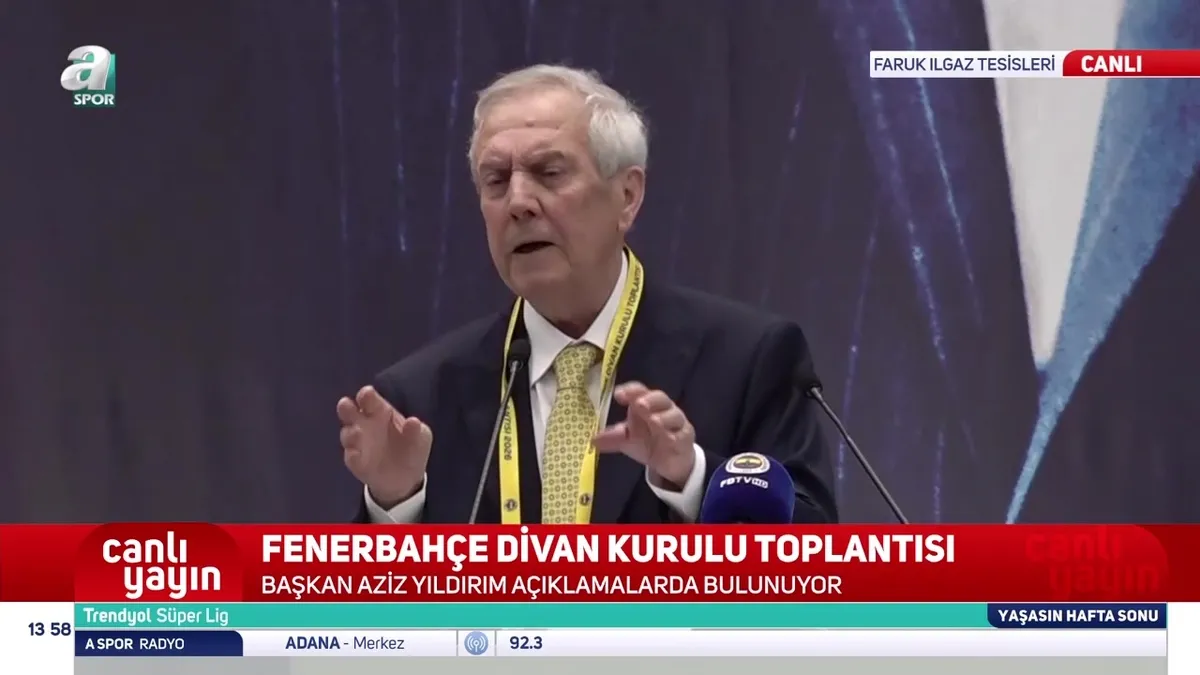 Aziz Yıldırım’dan santrfor transferi açıklaması! videosunu izle Aziz Yıldırım’dan santrfor transferi açıklaması! videosunu izle