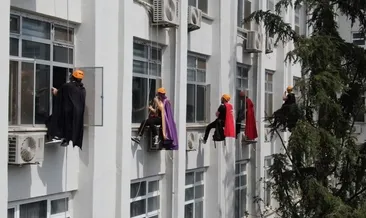 Üniversiteli kahramanlar iş başında