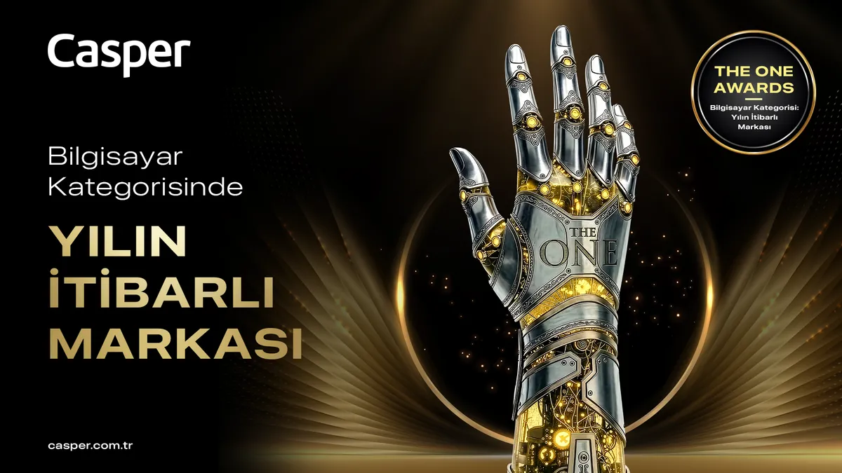 Casper The One Awards’ta bilgisayar kategorisinde “Yılın İtibarlı Markası” seçildi Casper The One Awards’ta bilgisayar kategorisinde “Yılın İtibarlı Markası” seçildi