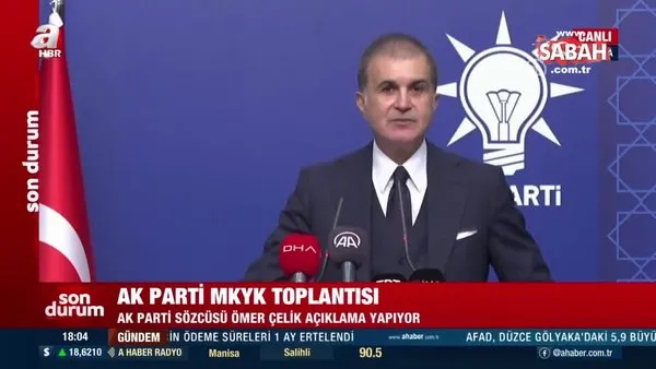 SON DAKİKA | AK Parti Sözcüsü Ömer Çelik'ten Batı'ya sert tepki: Bu dil terör dilidir | Video
