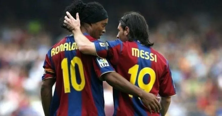 Ronaldinho’dan Messi sözleri! Benim gibi zor bir hayatı var