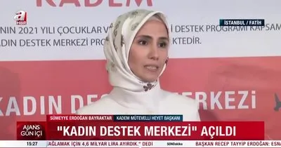 KADEM Kadın Destek Merkezi İstanbul’da açıldı | Video