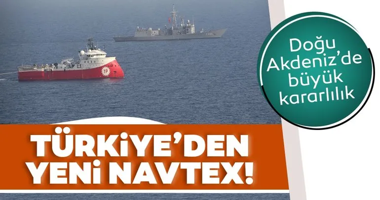 Son dakika haberi | Türkiye’den yeni NAVTEX! Doğu Akdeniz’de büyük kararlılık