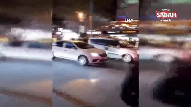 Bağdat Caddesi’nde Trabzonspor bayrağına izin vermediler | Video