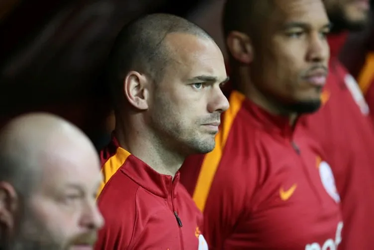 Sneijder tuvalete mi kaçtı?