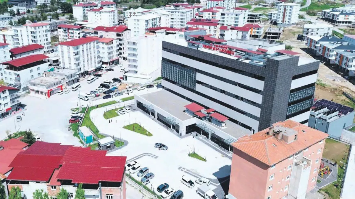 En küçük ilçeye en büyük hastane