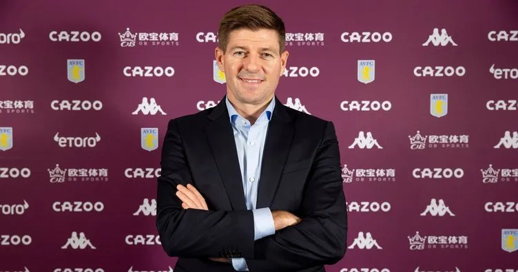 Aston Villa teknik direktörlük görevine Steven Gerrard’ı getirdi!