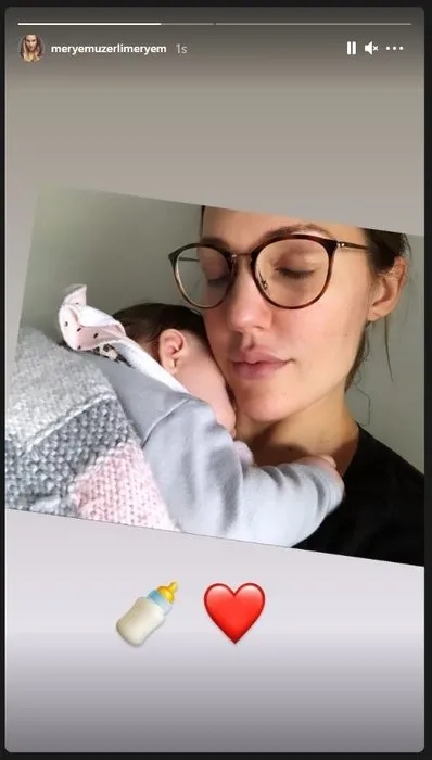 Çiçeği burnunda anne olan Meryem Uzerli bebeği Lily Koi ile paylaştı sosyal medya yıkıldı! Fit anneye takipçilerinden övgü yağdı