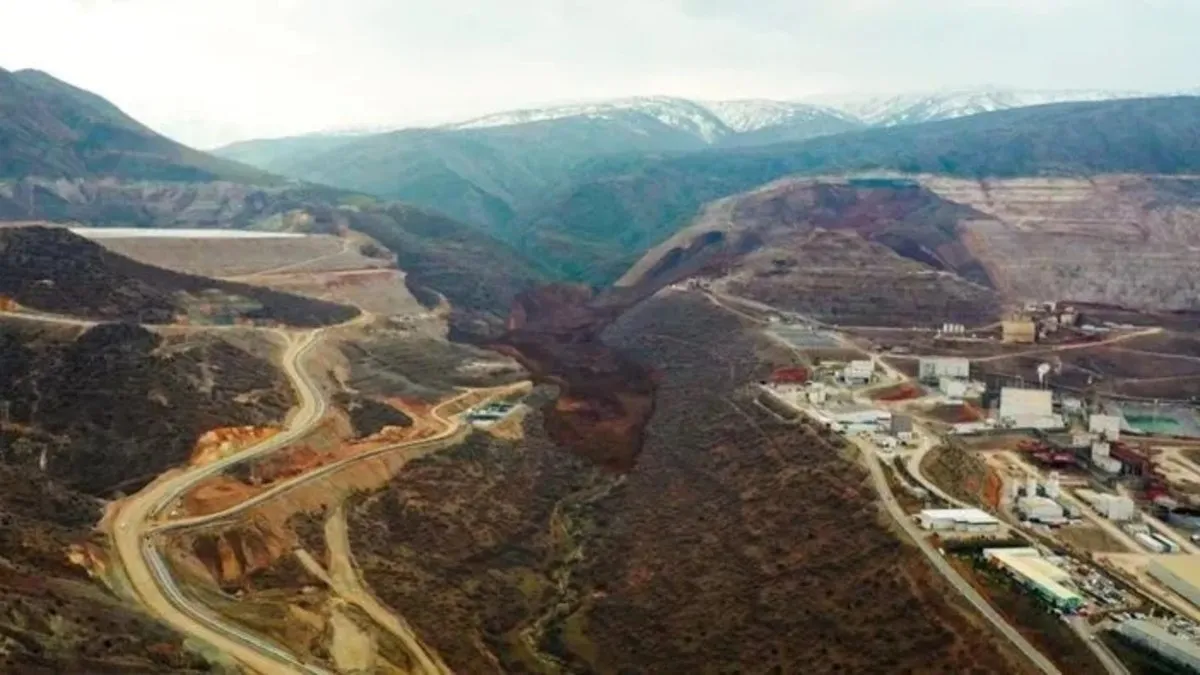 İliç'te altın madenindeki heyelana ilişkin ÇED'i kapsayan bilirkişi raporu hazırlandı