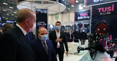 Başkan Erdoğan, uçan araba TUSİ’yi inceledi!