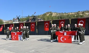 Şırnak’ta şehitler için askeri tören