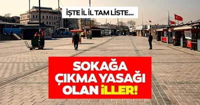Hafta sonu sokağa çıkma yasağı olan iller açıklandı! Risk haritası ile hafta içi ve hafta sonu sokağa çıkma yasağı olacak mı, hangi illerde var?