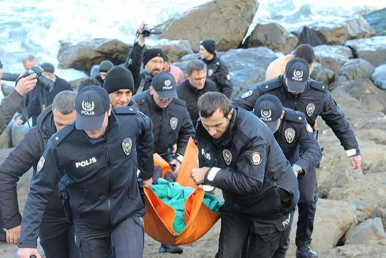 Psikolojik tedavi gÃ¶rdÃ¼ÄÃ¼ iddia edilen kadÄ±n Trabzon'da buz gibi suya atladÄ±! 