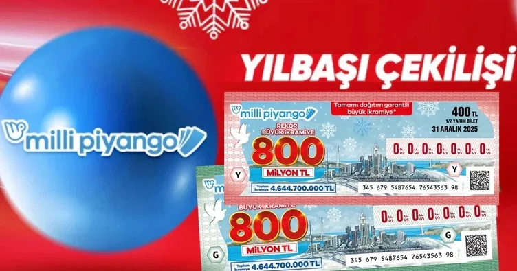 Milli Piyango yılbaşı çekilişi son 2 rakamı bilene ne veriyor, kaç TL? Milli Piyango 2 bilene ne kadar ikramiye veriyor?