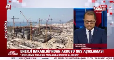 Enerji ve Tabii Kaynaklar Bakanlığı’ndan ’Akkuyu’ açıklaması | Video