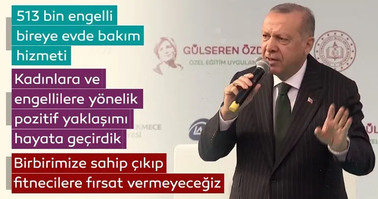 Important remarks from President Erdoğan