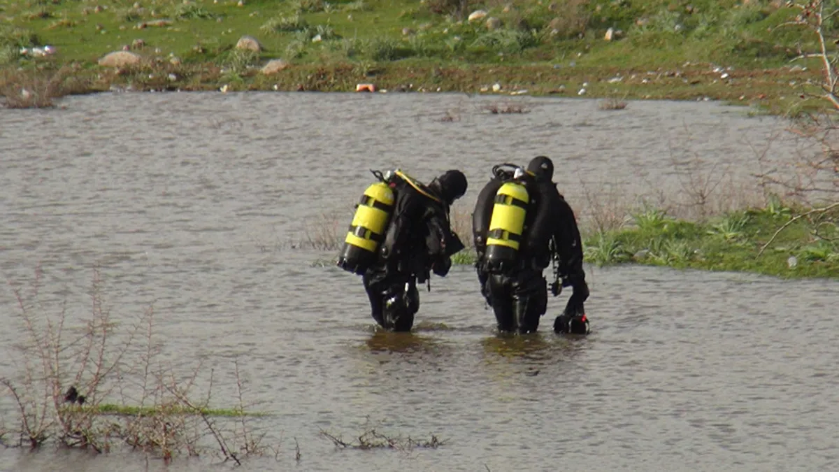 Manisa’da kayıp genç gölette aranıyor!