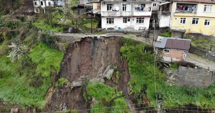 Zonguldak’ta heyelan faciası! Hayatlarının şokunu yaşadılar