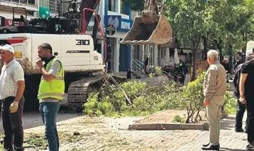 CHP’li belediyeden ağaç katliamı