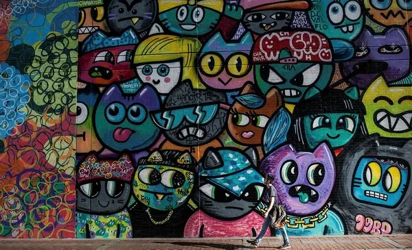 Bogota’daki grafitili mahalle dünyanın ilgisini çekiyor