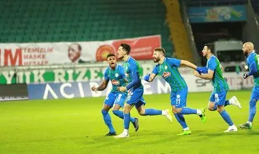 Çaykur Rizespor 2-1 Antalyaspor MAÇ SONUCU