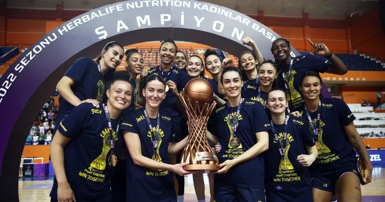 Herbalife Nutrition Kadınlar Basketbol Süper Ligi’nde şampiyon Fenerbahçe Safiport!
