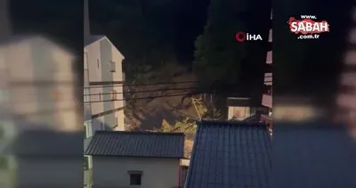 Japonya’da toprak kayması: 3 kişi kayıp | Video