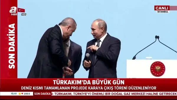 TürkAkım projesinde son kaynak talimatını Erdoğan ve Putin verdi