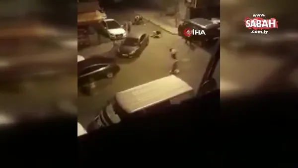 İstanbul Bağcılar'da iki grubun silahlı çatışması kamerada: 4 ağır yaralı