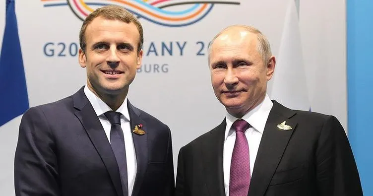 Macron ile Putin Doğu Guta’yı görüştü