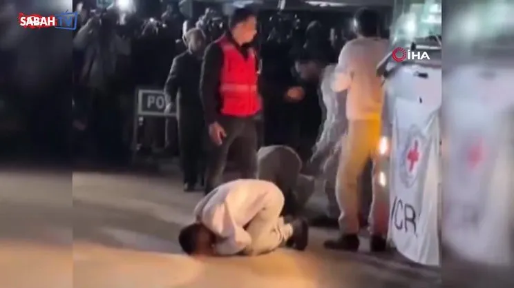 İsrail’in serbest bıraktığı 456 Filistinli Gazze’de | Video