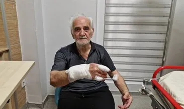 Çoban köpeği duvardan atladı: Yaşlı adam kabusu yaşadı! #karaman